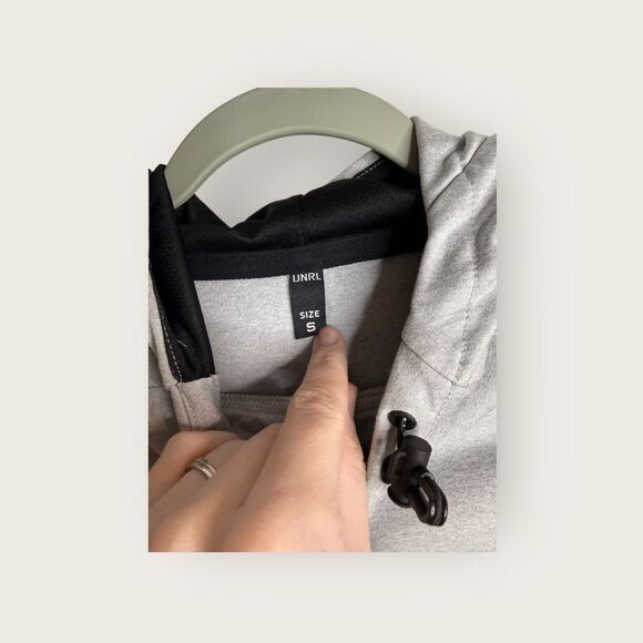 UNRL x Barstool Sports Crossover Hoodie II Gray Size Small - Picture 5 of 6